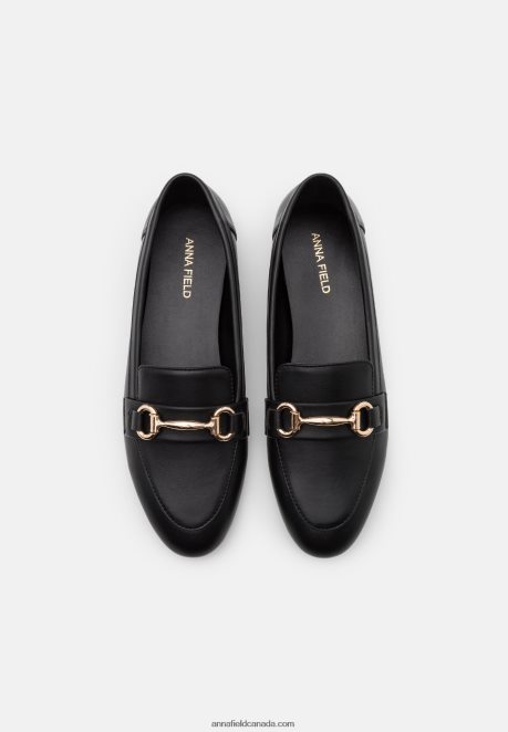 Anna Field Women Slip-Ons Black H42J4Z1780