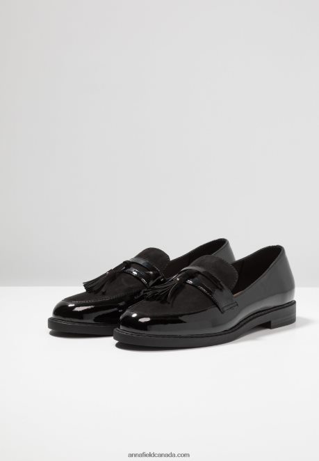 Anna Field Women Slip-Ons Black H42J4Z1781