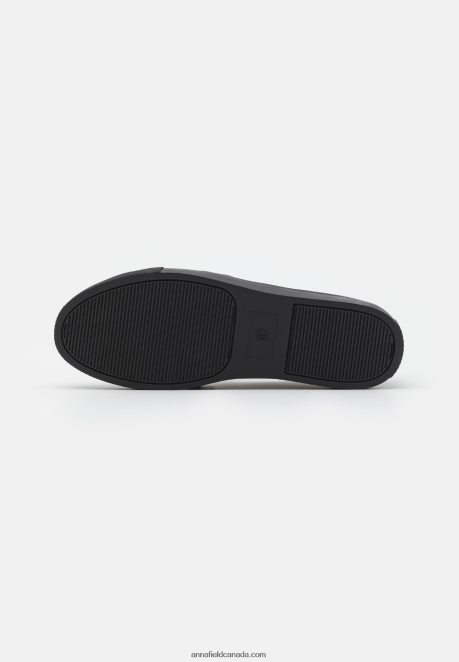 Anna Field Women Slip-Ons Black H42J4Z1786