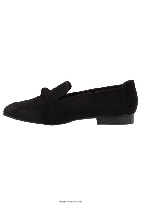 Anna Field Women Slip-Ons Black H42J4Z1790