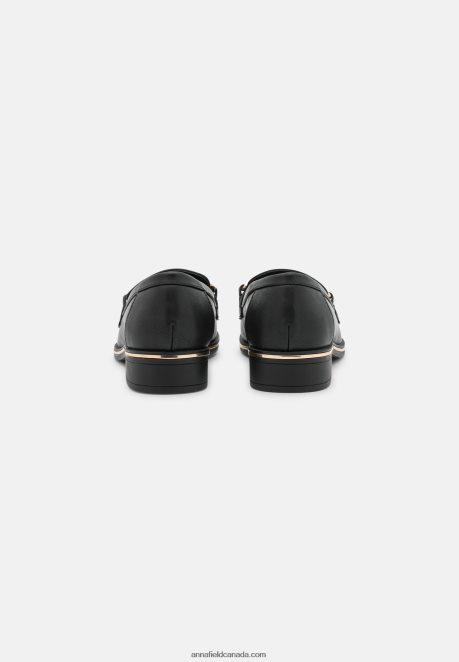 Anna Field Women Slip-Ons Black H42J4Z1801