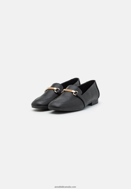Anna Field Women Slip-Ons Black H42J4Z1803