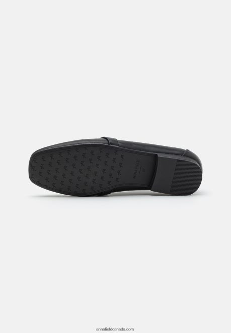 Anna Field Women Slip-Ons Black H42J4Z1803