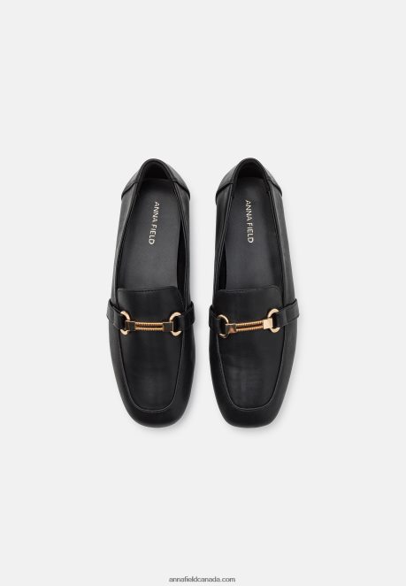 Anna Field Women Slip-Ons Black H42J4Z1803