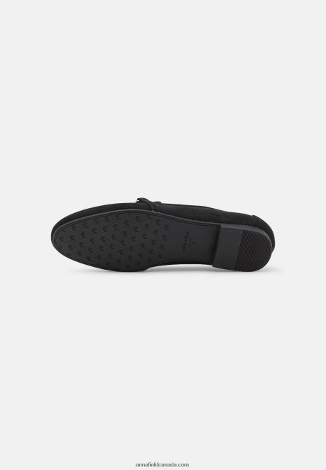 Anna Field Women Slip-Ons Black H42J4Z1804