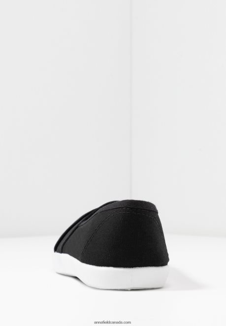 Anna Field Women Slip-Ons Black H42J4Z1805