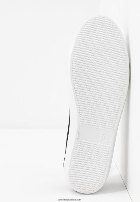 Anna Field Women Slip-Ons Black H42J4Z1805