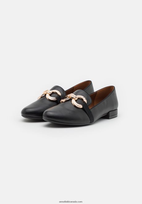 Anna Field Women Slip-Ons Black H42J4Z1806