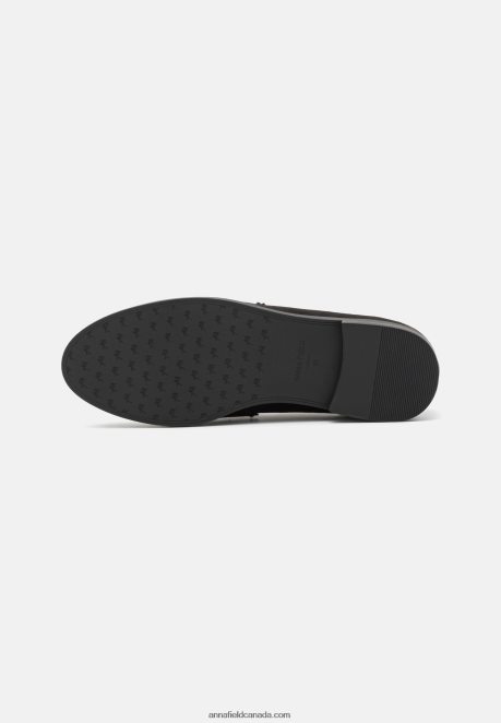 Anna Field Women Slip-Ons Black H42J4Z1813