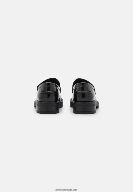 Anna Field Women Slip-Ons Black H42J4Z1831