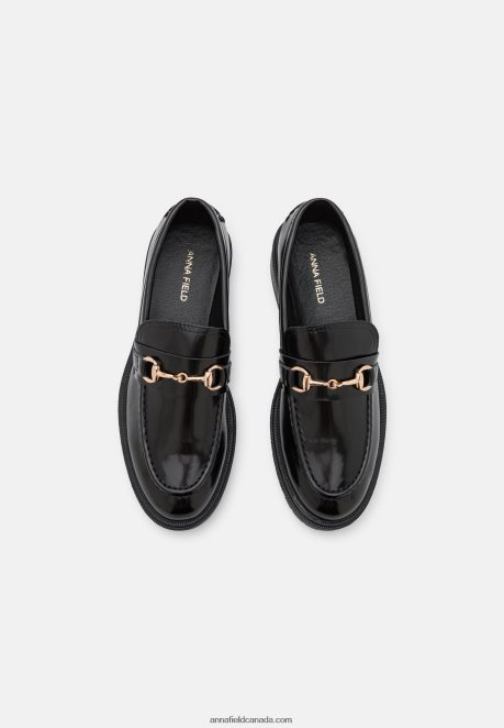 Anna Field Women Slip-Ons Black H42J4Z1831