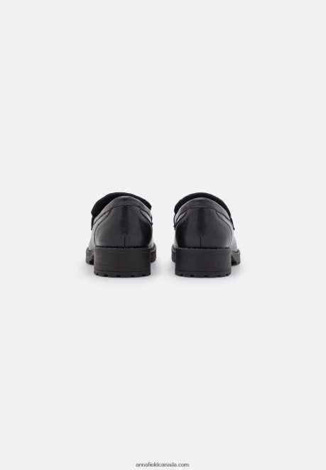 Anna Field Women Slip-Ons Black H42J4Z1832