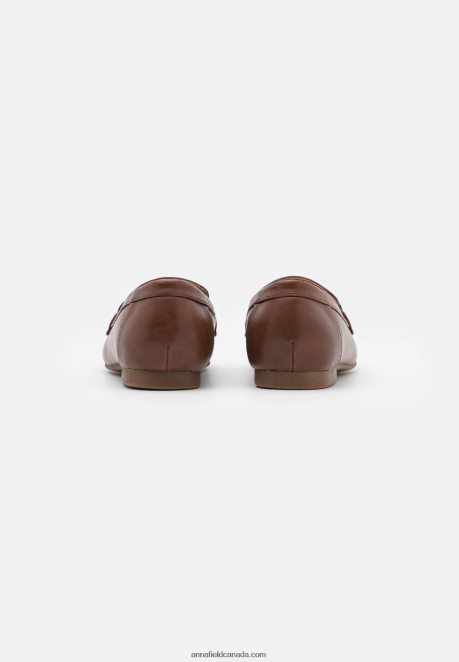 Anna Field Women Slip-Ons Cognac H42J4Z1800