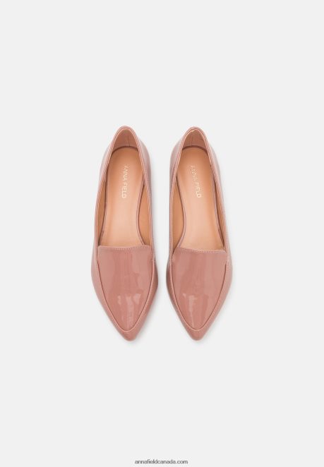 Anna Field Women Slip-Ons Light Pink H42J4Z1827