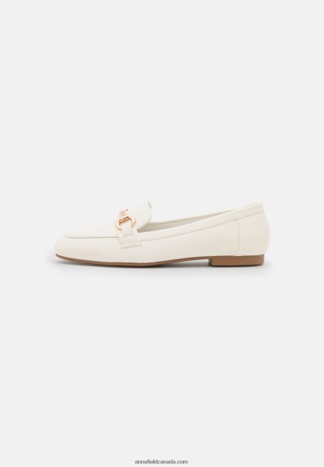 Anna Field Women Slip-Ons Off White H42J4Z1802