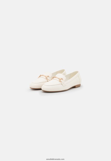 Anna Field Women Slip-Ons Off White H42J4Z1802