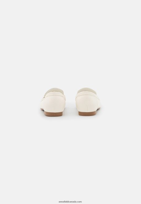 Anna Field Women Slip-Ons Off White H42J4Z1802