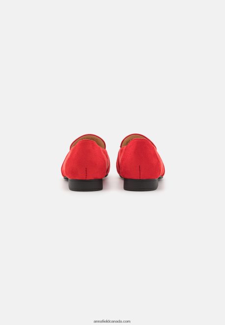 Anna Field Women Slip-Ons Red H42J4Z1821