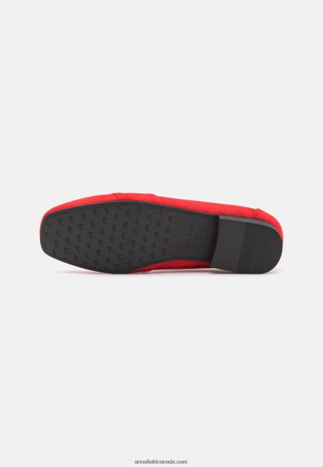 Anna Field Women Slip-Ons Red H42J4Z1821