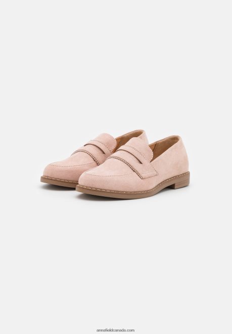 Anna Field Women Slip-Ons Rose Gold H42J4Z1789