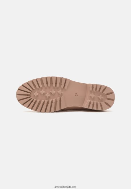 Anna Field Women Slip-Ons Rose Gold H42J4Z1799