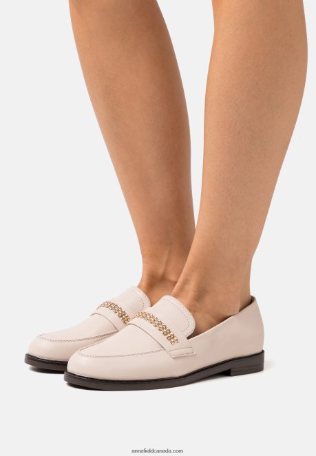 Anna Field Women Slip-Ons Rose Gold H42J4Z1809