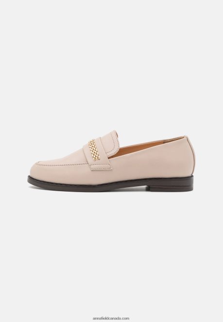 Anna Field Women Slip-Ons Rose Gold H42J4Z1809
