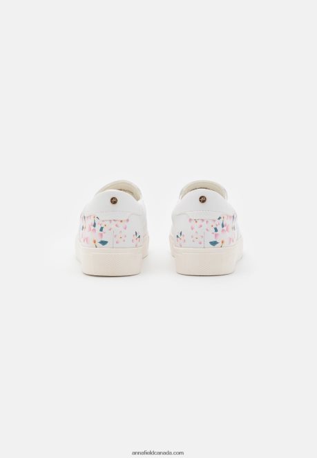 Anna Field Women Slip-Ons White H42J4Z1798