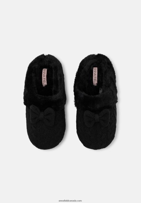 Anna Field Women Slippers Black H42J4Z2278
