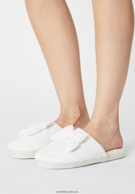 Anna Field Women Slippers White H42J4Z2279