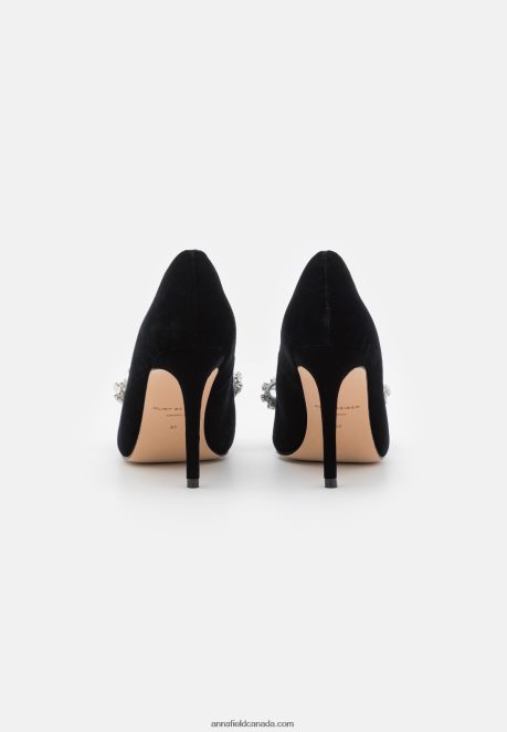 Anna Field Women Belgravia Bow Classic Heels Black H42J4Z1761