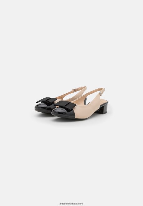 Anna Field Women Classic Heels Beige/Black H42J4Z1730