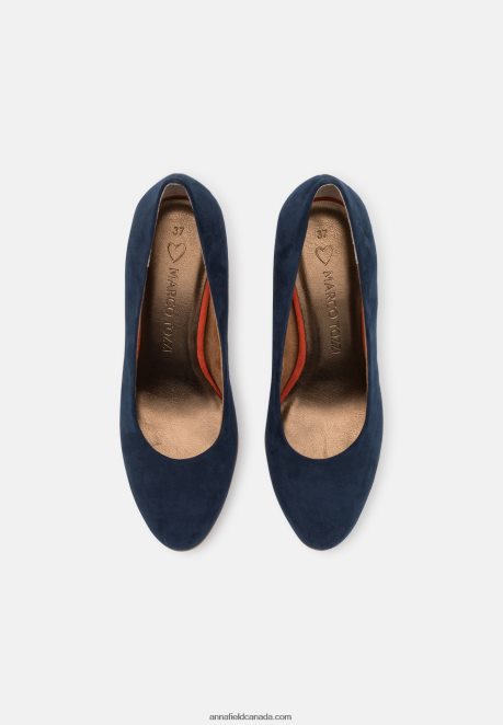 Anna Field Women Classic Heels Navy/Multi-Coloured H42J4Z1756