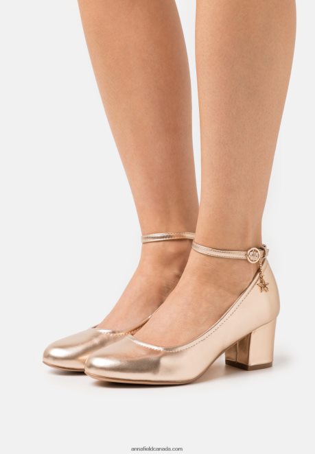 Anna Field Women Classic Heels Rose Gold-Coloured H42J4Z1680