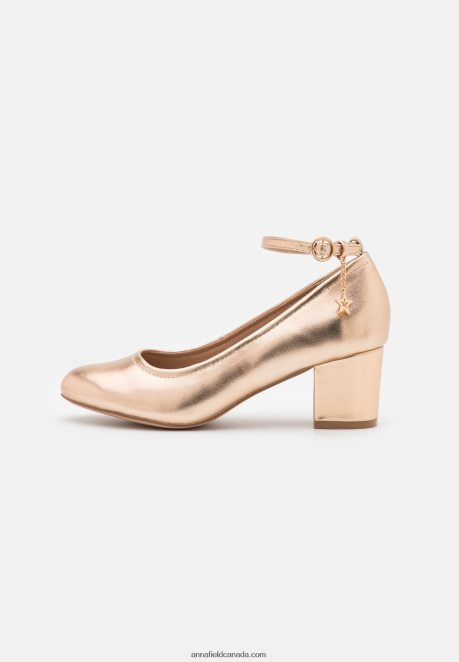 Anna Field Women Classic Heels Rose Gold-Coloured H42J4Z1680