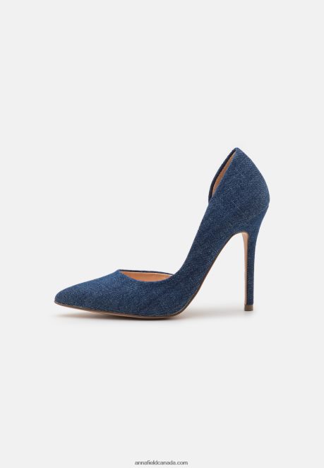 Anna Field Women High Heels Blue H42J4Z1729