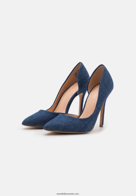 Anna Field Women High Heels Blue H42J4Z1729