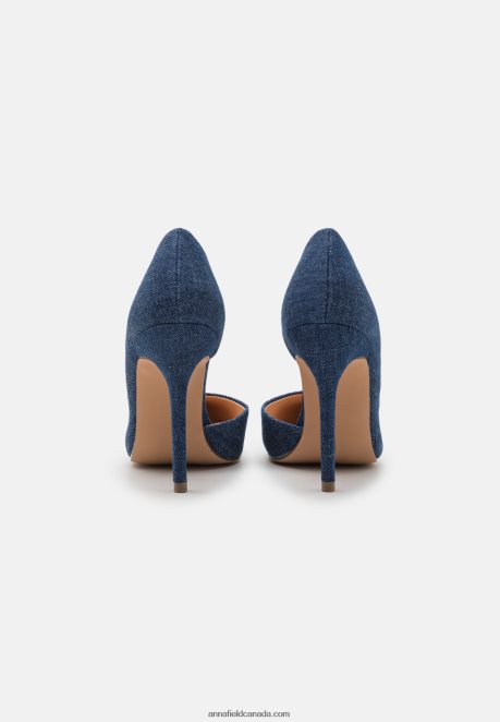 Anna Field Women High Heels Blue H42J4Z1729