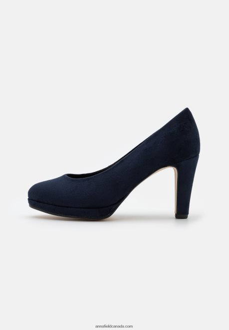 Anna Field Women High Heels Dunkelblau H42J4Z1725