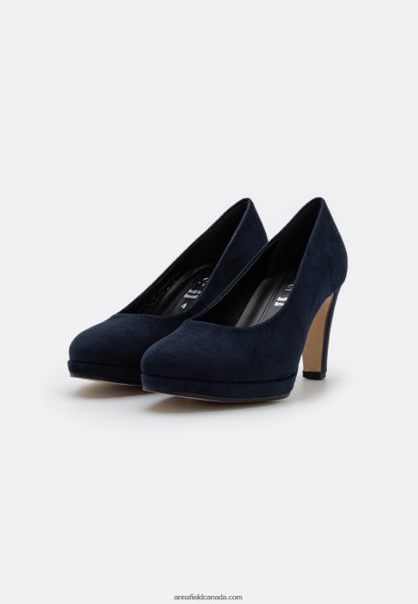 Anna Field Women High Heels Dunkelblau H42J4Z1725