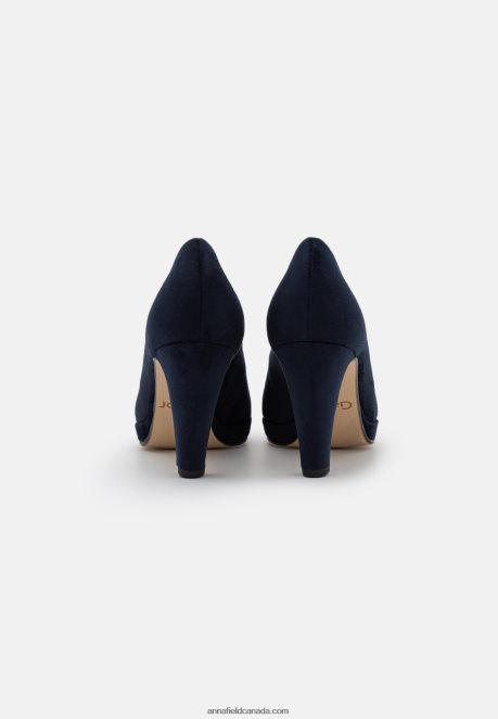 Anna Field Women High Heels Dunkelblau H42J4Z1725