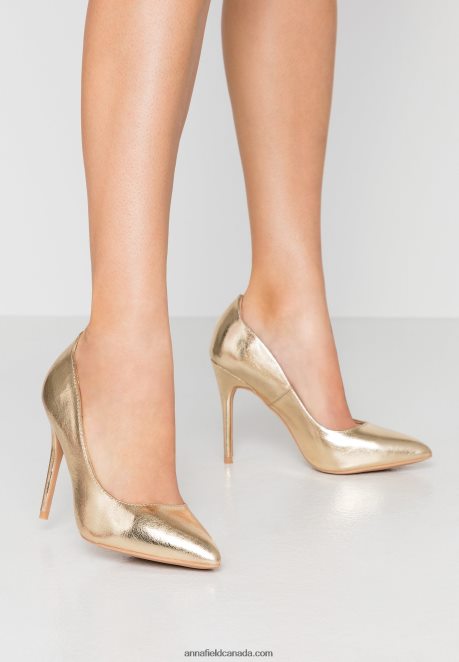 Anna Field Women High Heels Gold H42J4Z1610