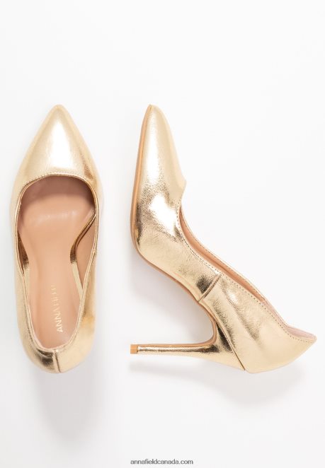 Anna Field Women High Heels Gold H42J4Z1610
