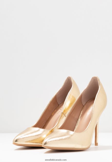 Anna Field Women High Heels Gold H42J4Z1610