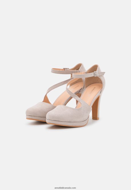 Anna Field Women High Heels Light Grey H42J4Z1726