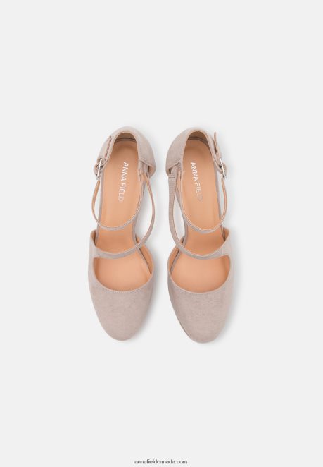 Anna Field Women High Heels Light Grey H42J4Z1726