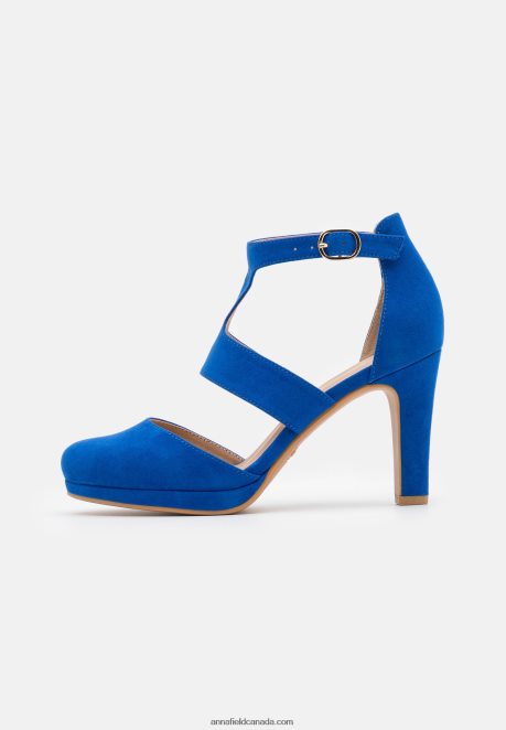 Anna Field Women High Heels Royal Blue H42J4Z1721