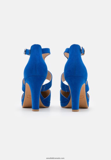 Anna Field Women High Heels Royal Blue H42J4Z1721