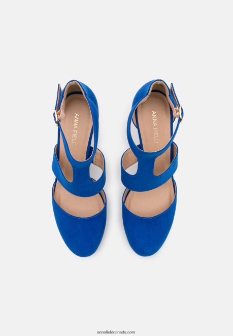 Anna Field Women High Heels Royal Blue H42J4Z1721