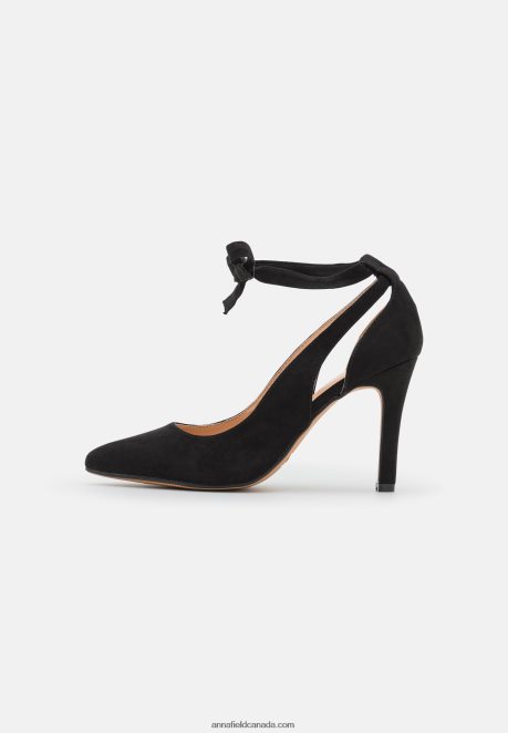 Anna Field Women Lace-Up Heels Black H42J4Z1772